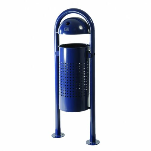 Buitenafvalbak R2 3 De geperforeerde uitvoering van afvalbak R2. Duurzaam en een zeer fraai design. Inhoud 40 Liter